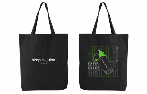 Ecobag Simple Juice - Preta