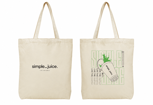 Ecobag Simple Juice - Bege